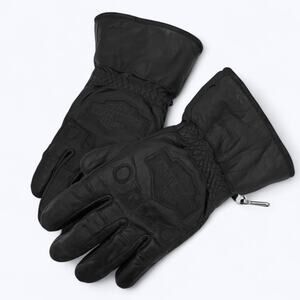 Harley-Davidson Gauntlet Genuine Leather Thermolite Biker Gloves Womens S Moto